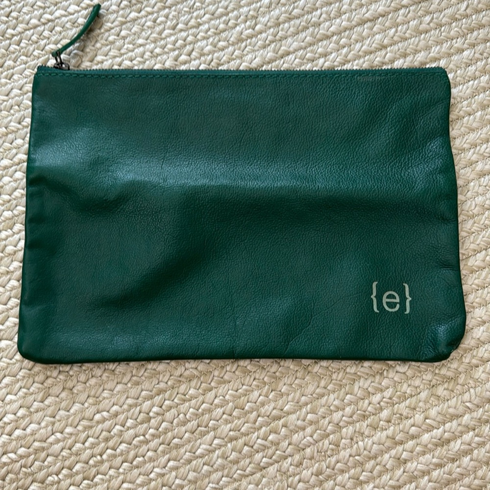 Mark & Graham monogramed clutch